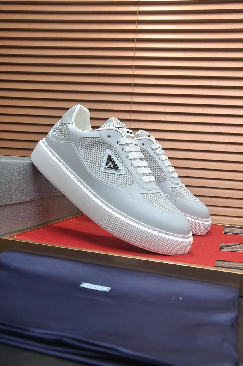 Men's shoes 💰580💶【PRADA】Top original, new season, high quality original goods, top imported calfskin with original imported glue, imported cowhide inside with original cowhide feet, original outsole! Quality guaranteed! Code 38-45 (45 customized)